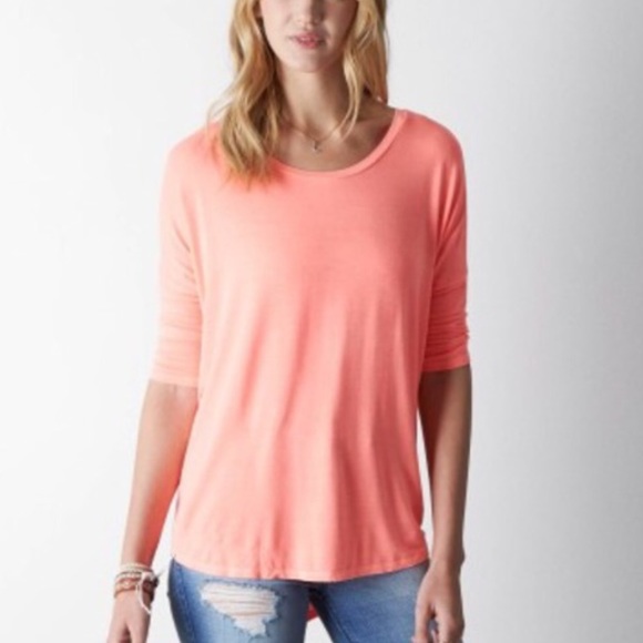 american eagle jegging tee